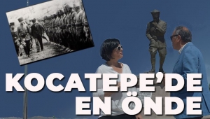 Kocatepe'de en önde