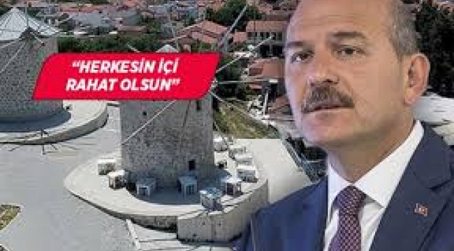 Soylu'nun tepki gösterdiği Hürriyet'ten 'Çeşme' söyleşisi