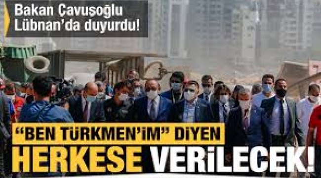 Türkmenlere Türkiye Cumhuriyeti vatandaşlığı verilecek