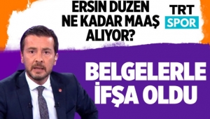 Ersin Düzen TRT'den ne kadar maaş alıyor? Atila Sertel belgelerle ifşa etti