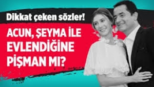 Ilıcalı, "Şeyma ile evlendiğin için pişman mısın?" ...