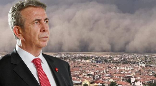Mansur Yavaşa'tan Ankara'da yaşanan kum fırtınasıyla ilgili açıklama