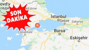 Marmara Denizi'nde 4.1 büyüklüğünde deprem!