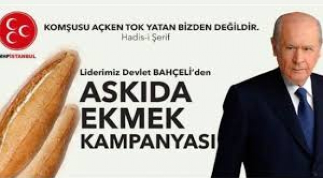 Bahçeli'nin askıda ekmek kampanyası en çok AKP'yi rahatsız etti