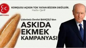 Bahçeli'nin askıda ekmek kampanyası en çok AKP'yi rahatsız etti