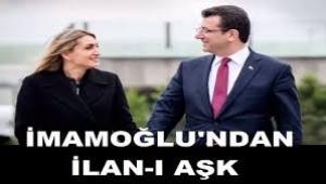 Ekrem İmamoğlu'ndan Dilek İmamoğlu'na ilan-ı aşk