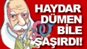 Haydar Dümen'e gülme garantili soru