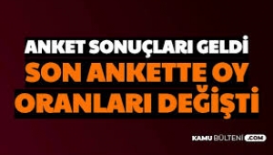 MetroPOLL'den son anket: Partilerin oy oranları değişti!