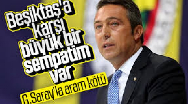 Ali Koç neden Beşiktaş forması giyecek. Helal olsun sana başkan