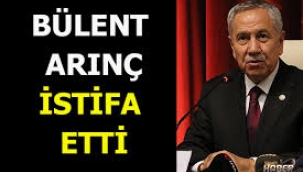 Bülent Arınç, Yüksek İstişare Kurulu görevinden istifa etti