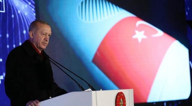 Cumhurbaşkanı Erdoğan  "Artık uzay liginde olduğumuzu söylemiştik