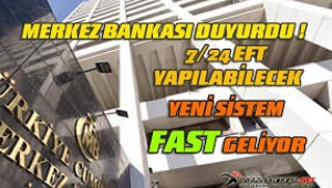 "FAST" Sistemi adı gibi hızlı olacak! Artık para transferi...