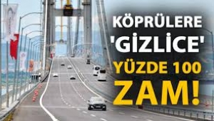 Fatih Altaylı: Köprülere gizlice yüzde 100 zam yaptılar