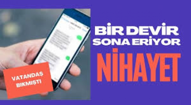 İzinsiz mesajlar sona eriyor