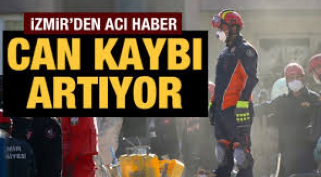 İzmir depreminde ölü sayısı 92'ye çıktı