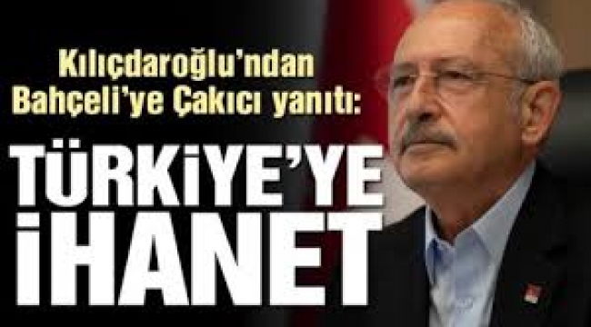 Kılıçdaroğlu: Partiler mafya bozuntularından destek alıyorsa, onlar Türkiye'ye ihanet ediyorlardır