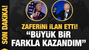 Ve dünyaya ilan ettiler: ABD'nin yeni başkanı belli oldu