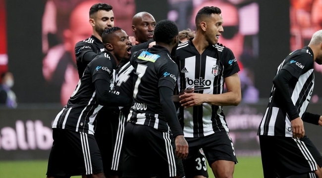  Beşiktaş, 25 golle ligin en çok gol atan takımı 