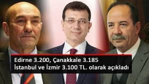 CHP'li belediyeler asgari ücreti 3100 TL olarak belirledi