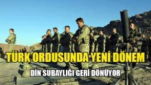 "Din İşleri Subaylığı" için kadro açıldı