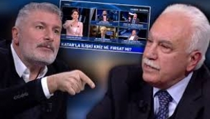 Doğu Perinçek'e canlı yayında çok sert sözler!