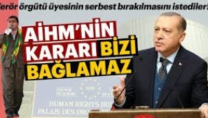 Erdoğan'dan AİHM'in Selahattin Demirtaş hakkındaki 'hak ihlali' kararına: Bizi bağlamaz