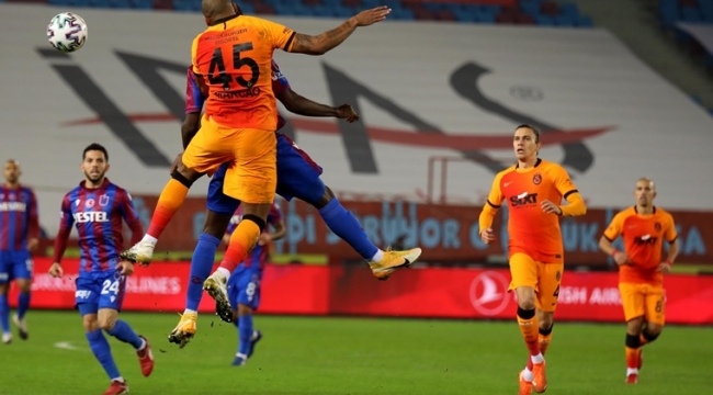 Galatasaray Trabzon'da coştu: 2-0