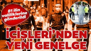 İçişleri Bakanlığı'ndan 81 ile yeni genelge