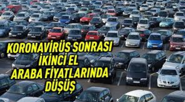 İkinci el otomobilde bir yıl sonra fiyat düştü