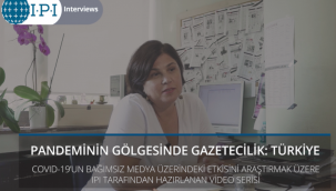 İlk röportaj, Cumhuriyet'in yazı işleri müdürü İpek Özbey ile