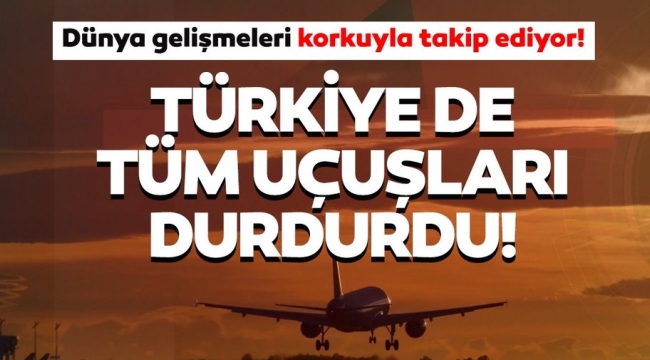 İngiltere, Danimarka, Hollanda ve Güney Afrika'dan ulkemize ucuşlar durduruldu