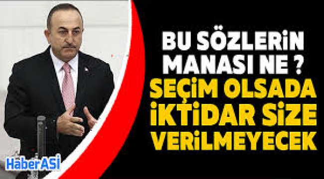 Seçim olsa da iktidar verilmeyecek(miş)