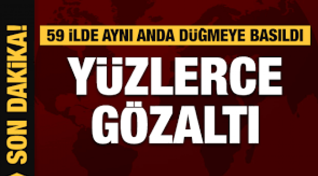 218 askere gözaltı kararı