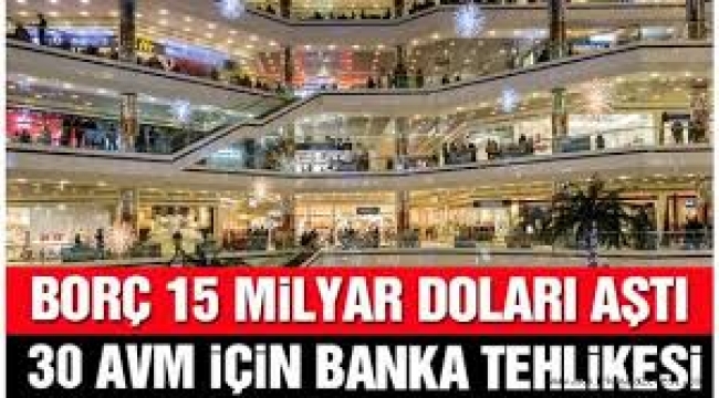 30 AVM'nin bankalara devir süreci hızlandı