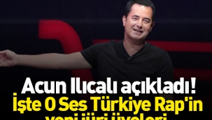 Acun Ilıcalı, O Ses Türkiye Rap'in jüri üyelerini açıkladı