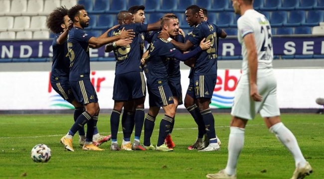 Fenerbahçe, Kasımpaşa'da çok farklı: 3-0