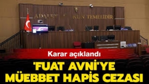 'Fuat Avni' hesabının kullanıcılarına müebbet