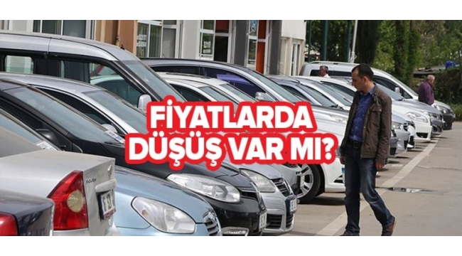 İkinci el araç fiyatlarıyla ilgili açıklama