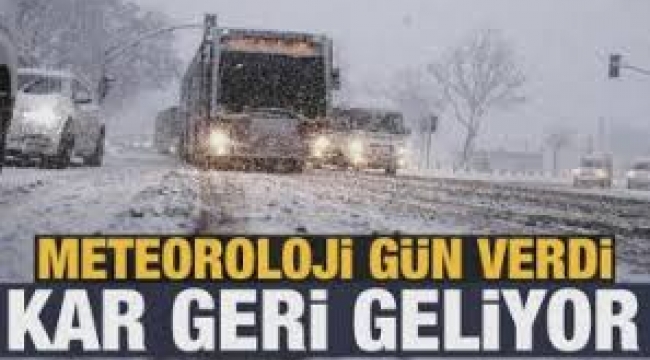 Meteoroloji uyardı: 1 günde hava sıcaklığı 10 derece düşecek