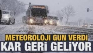 Meteoroloji uyardı: 1 günde hava sıcaklığı 10 derece düşecek