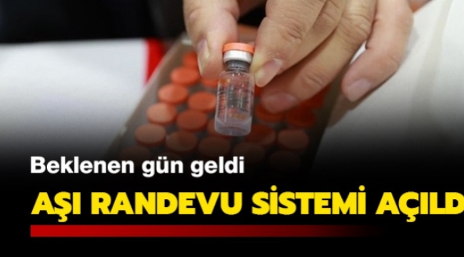 Sağlık çalışanları için koronavirüs aşısı randevu sistemi açıldı