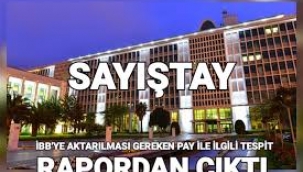 Sayıştay'ın "buharlaşan" İBB raporu ortaya çıktı