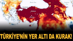 Türkiye'nin yer altı da kurak