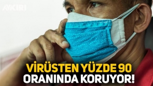 Yüzde 90 koruma için maske nasıl takılmalı?