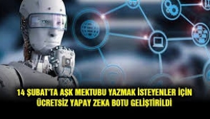 Aşk mektubu yazmak  için yapay zeka ...