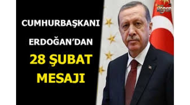 Cumhurbaşkanı Erdoğan'dan 28 Şubat mesajı siyasi hayatım bitirilmek istendi.