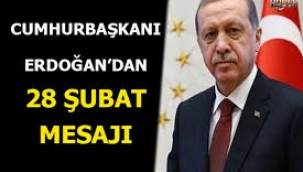 Cumhurbaşkanı Erdoğan'dan 28 Şubat mesajı siyasi hayatım bitirilmek istendi.