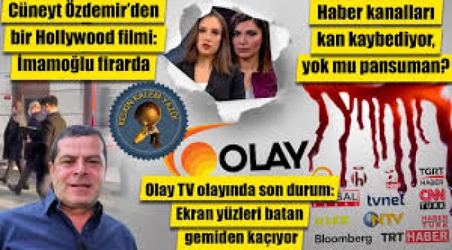 Cüneyt Özdemir'den bir Hollywood filmi: İmamoğlu firarda