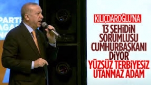  Erdoğan'dan Kılıçdaroğlu'na  'Sen ne yüzsüzsün, terbiyesiz herif'