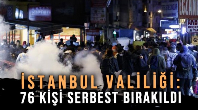 İstanbul Valiliği'nden Boğaziçi açıklaması: 76 kişi serbest